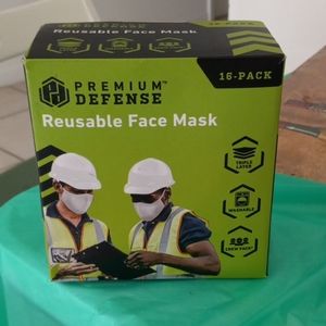 Face Mask Premiun, Size standard, color White .